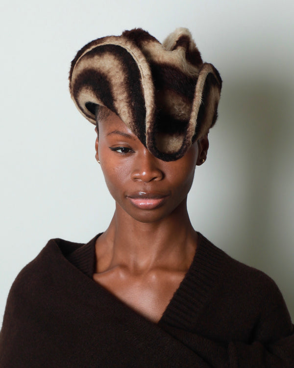 BACKLESS MINI WESTERN HAT