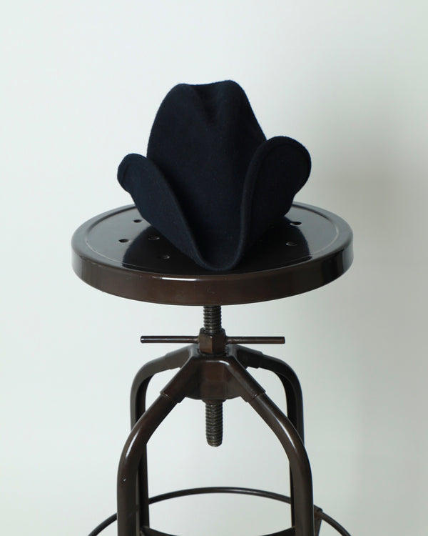 BACKLESS MINI WESTERN HAT