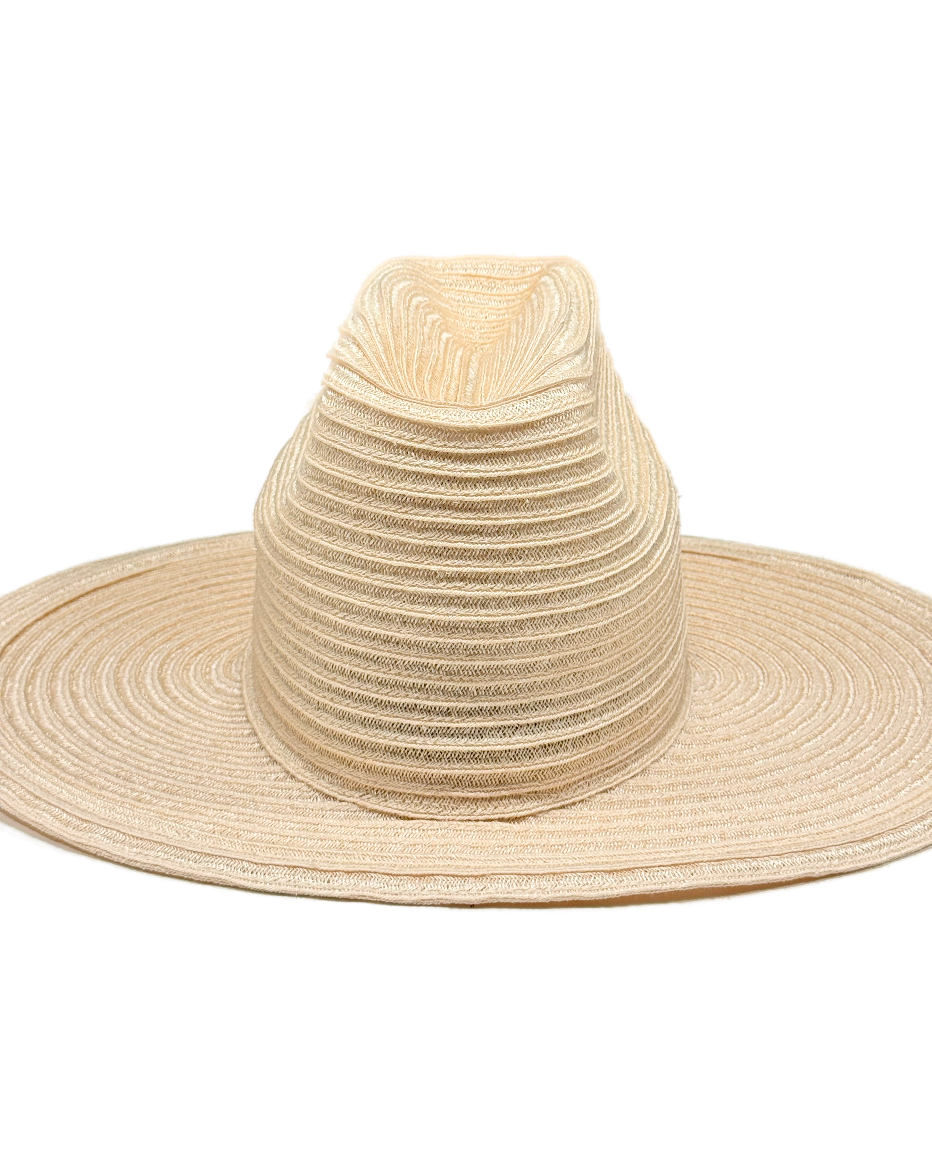 EOS28 - WIDE OVAL BRIM FEDORA HAT - L/XL