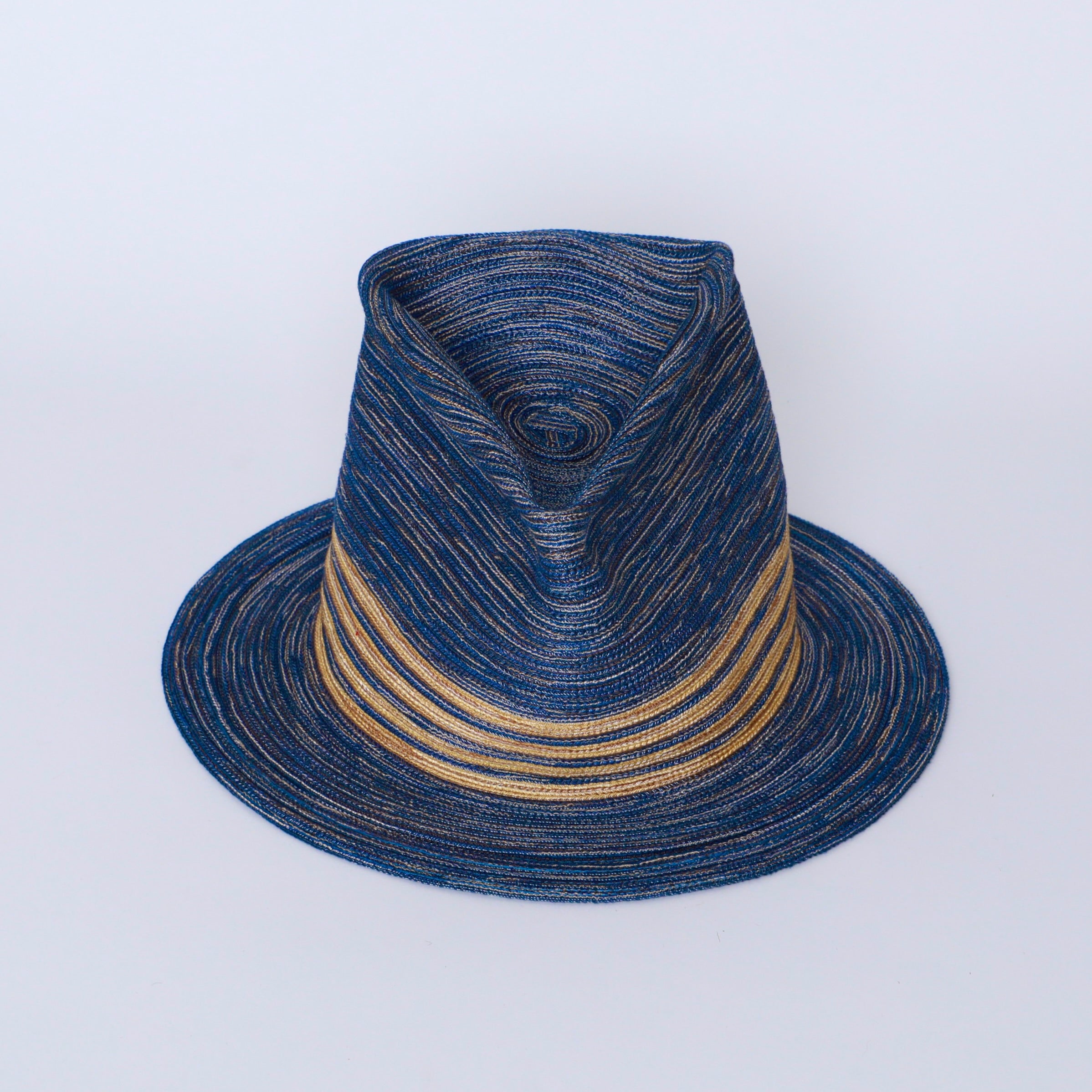 SALE - BIG SMASHED FEDORA HAT - L/XL