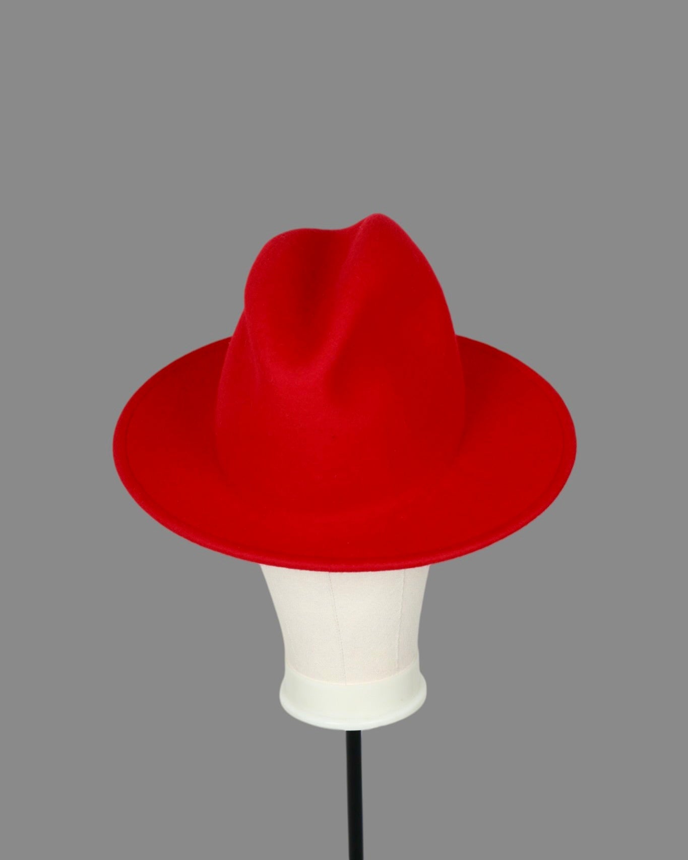 OVAL BRIM FEDORA - S/M