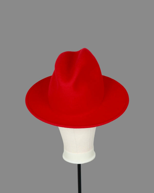 OVAL BRIM FEDORA - S/M