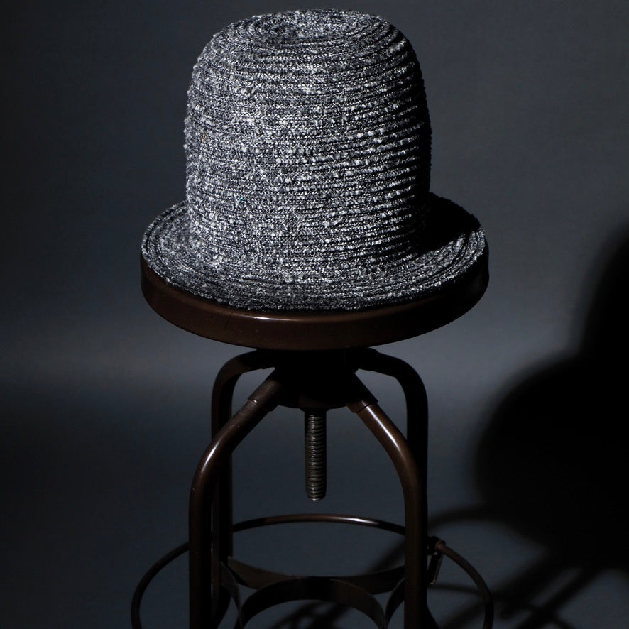 FS - TWEED BIG BOWLER HAT - M/L