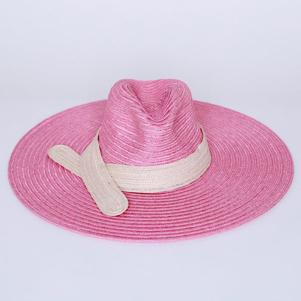 SALE - WIDE BRIM FEDORA HAT - SMALL