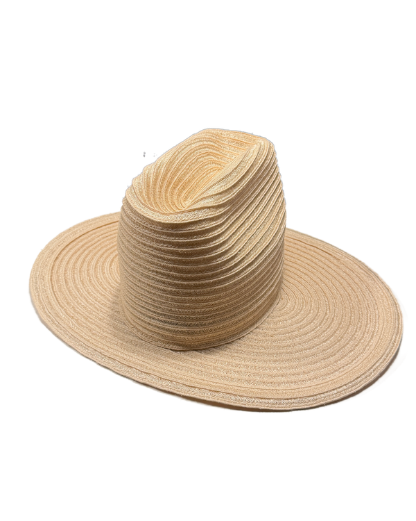 EOS28 - WIDE OVAL BRIM FEDORA HAT - L/XL