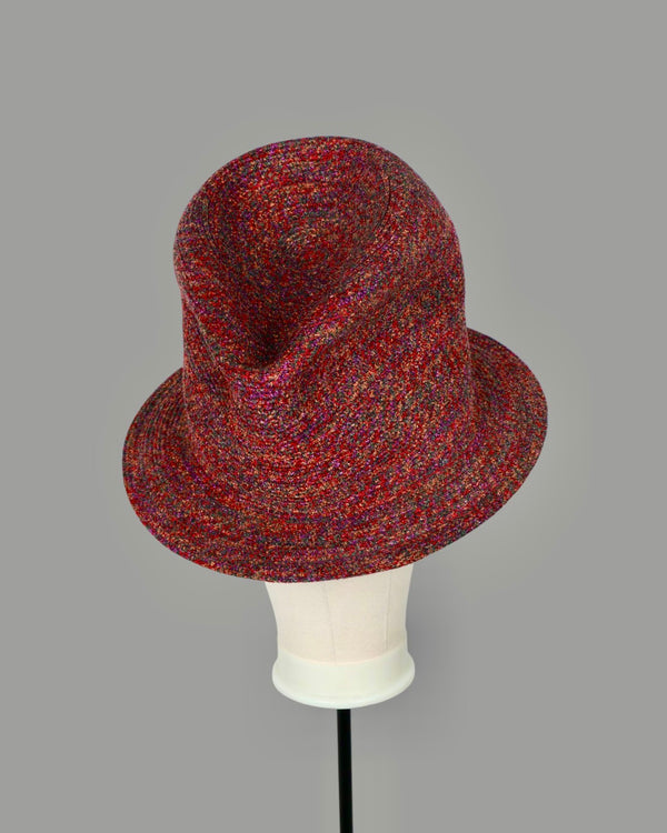 BIG SMASHED FEDORA HAT - S/M