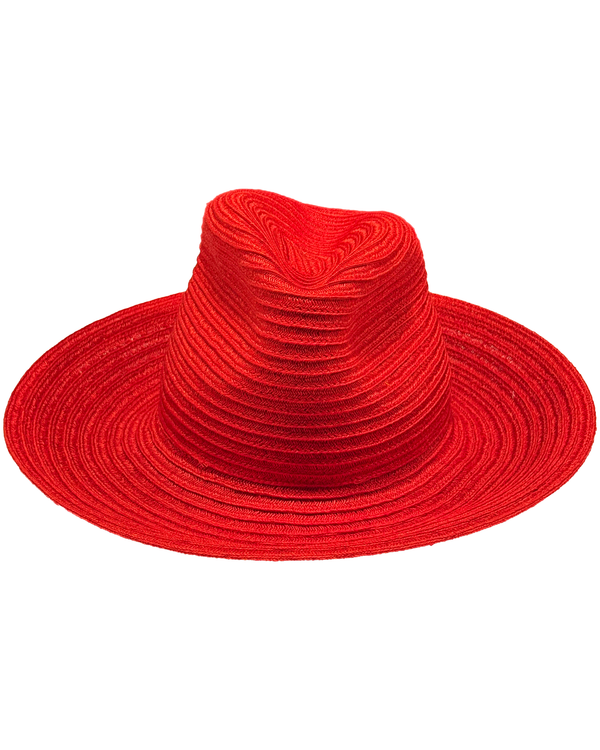 EOS12 - WIDE BRIM FEDORA HAT - S/M