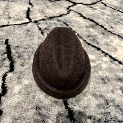 RUSSIAN CUFF HAT - BROWN MIX