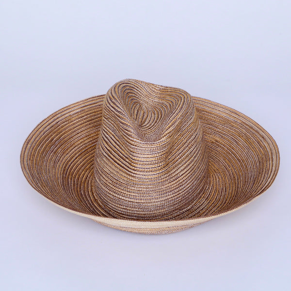 SALE - CURVED BRIM FEDORA - M/L