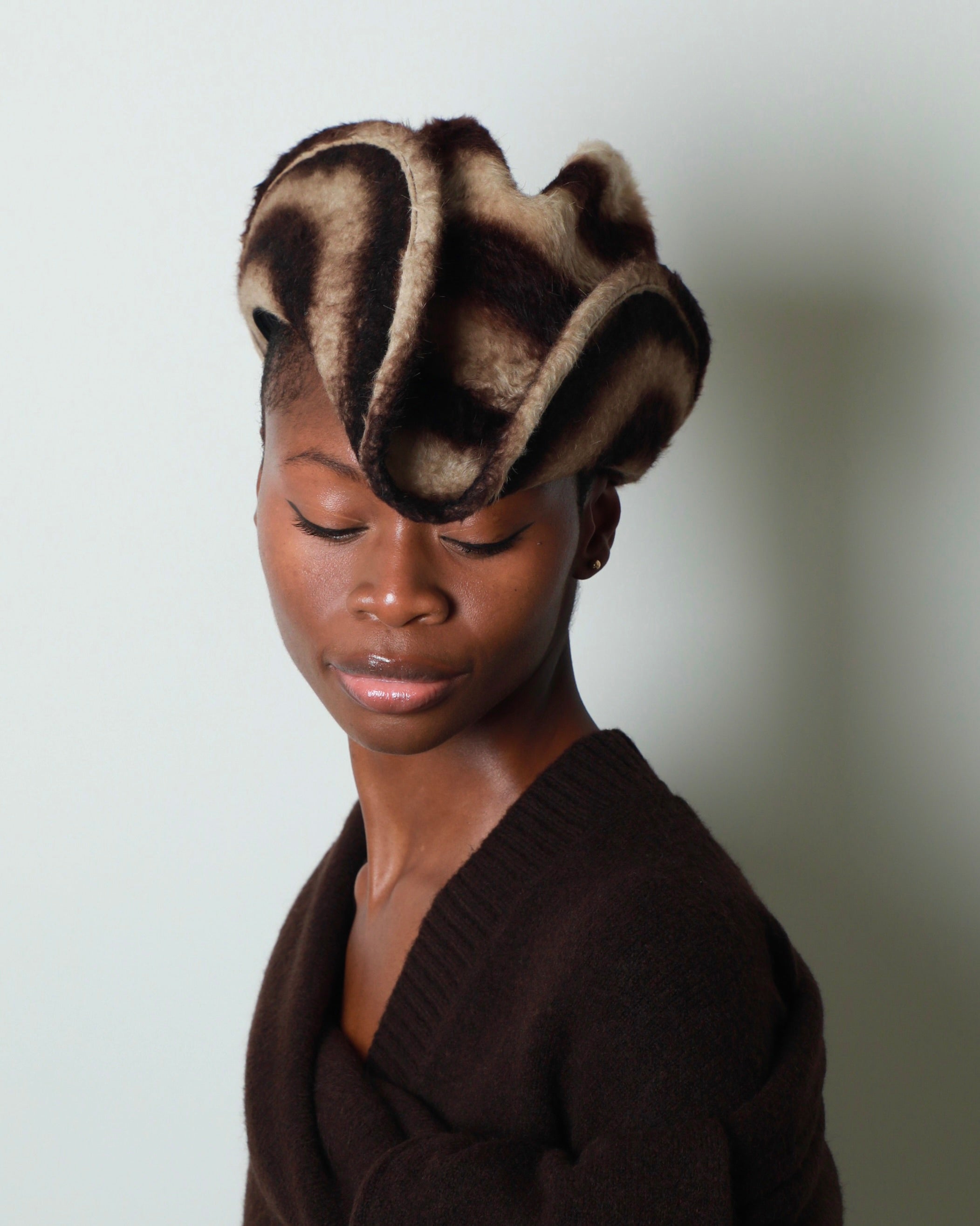 BACKLESS MINI WESTERN HAT