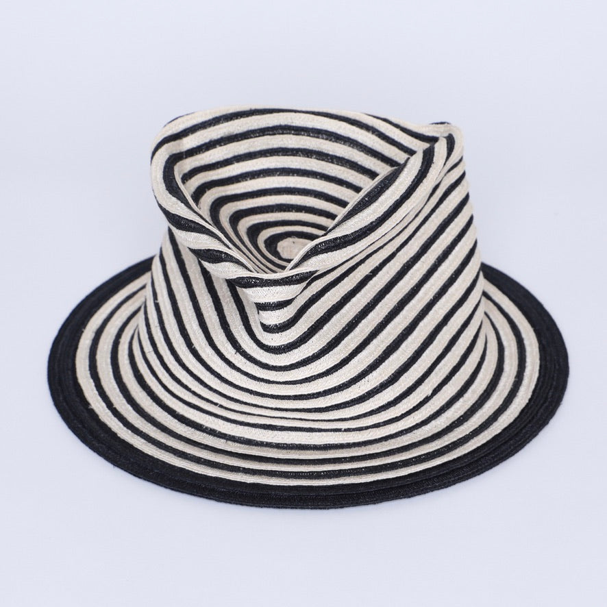 SALE - BIG SMASHED FEDORA - L/XL
