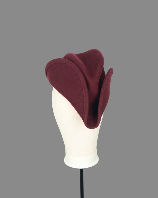 BACKLESS MINI WESTERN HAT - L/XL