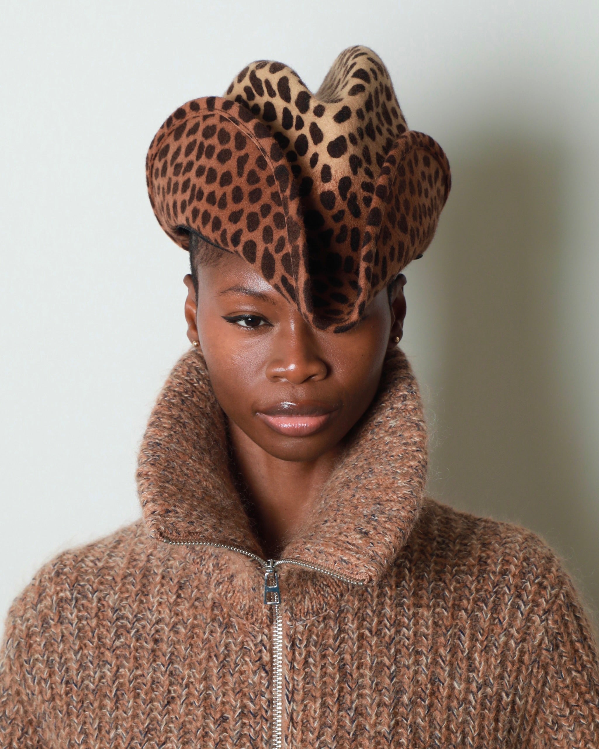 BACKLESS MINI WESTERN HAT