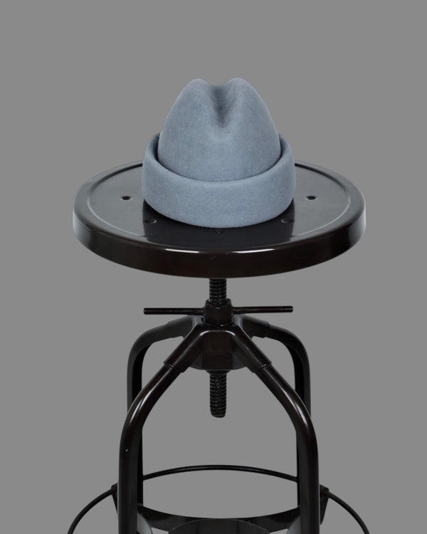 RUSSIAN CUFF HAT - ICE BLUE - S/M