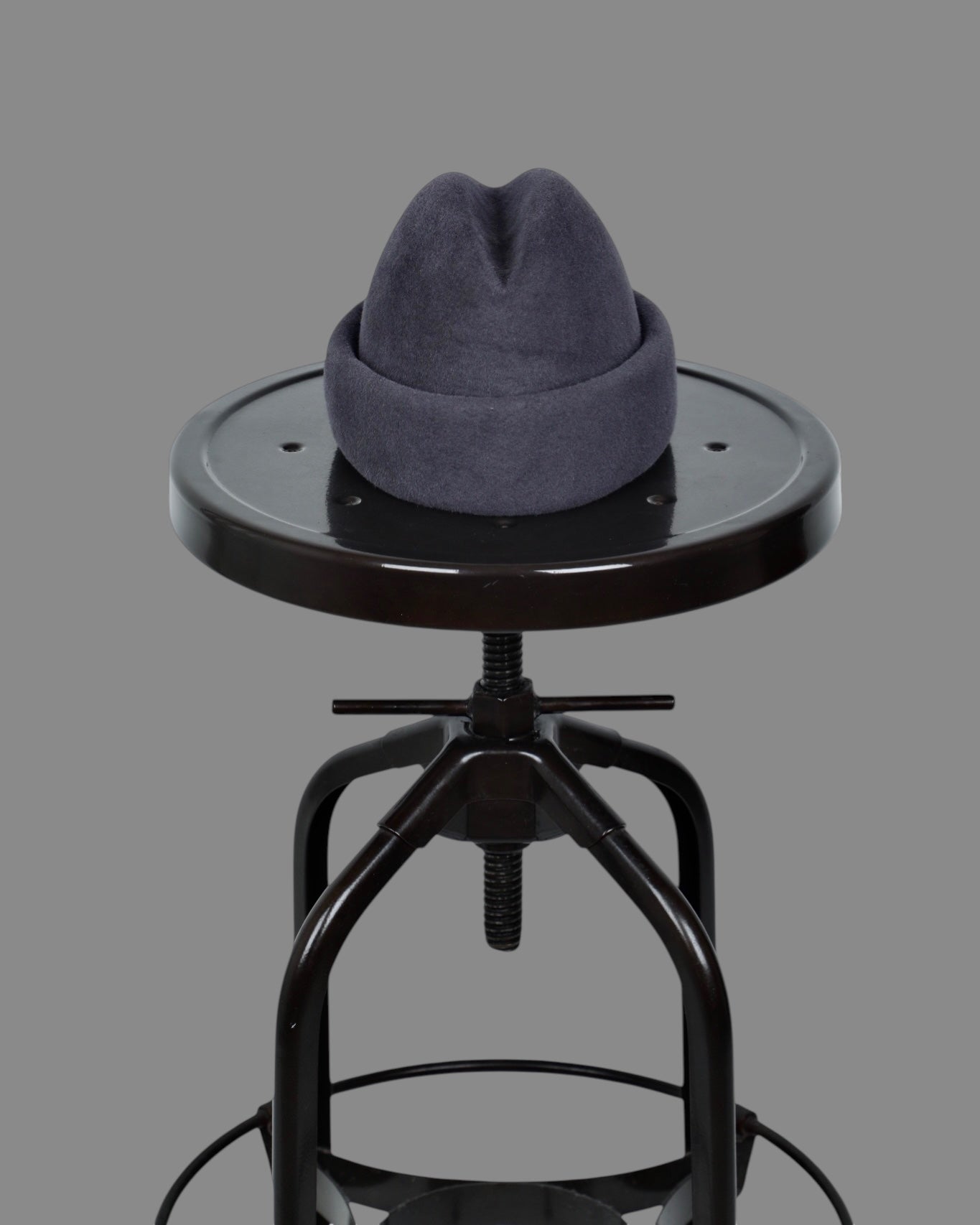 RUSSIAN CUFF HAT - CHARCOAL - M/L