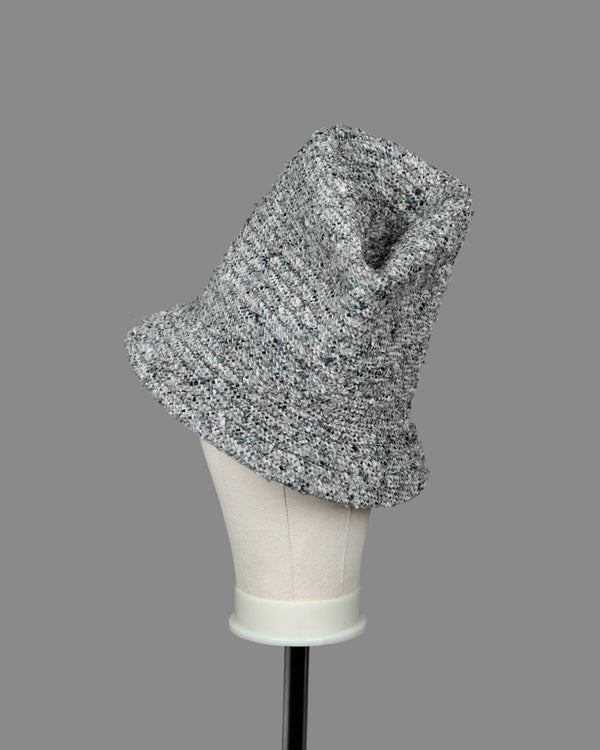 TWEED BUCKET HAT - S/M