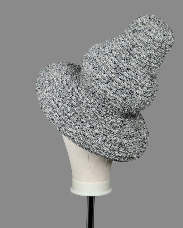 TWEED BIG MUSHROOM HAT - L/XL