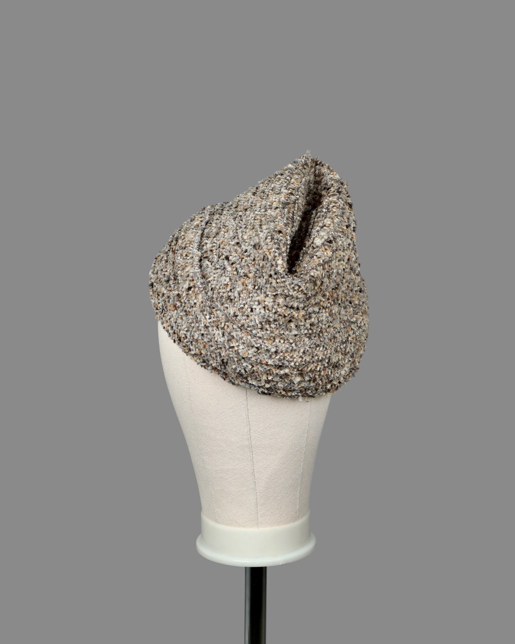 FS - TWEED RUSSSIAN CUFF HAT - S/M