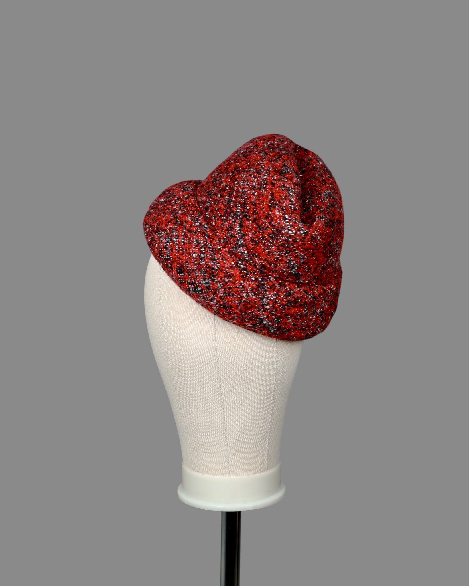 FS - TWEED RUSSIAN CUFF HAT - SMALL