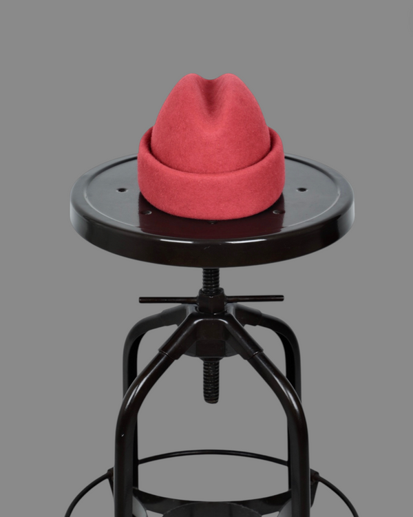 RUSSIAN CUFF HAT - TERRA COTTA - S/M